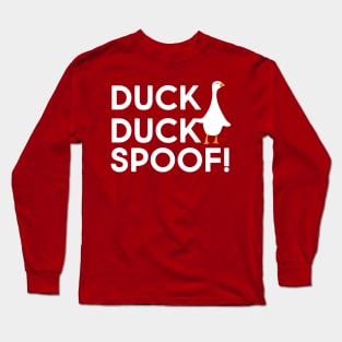 Duck Duck Spoof Duck Lover Long Sleeve T-Shirt